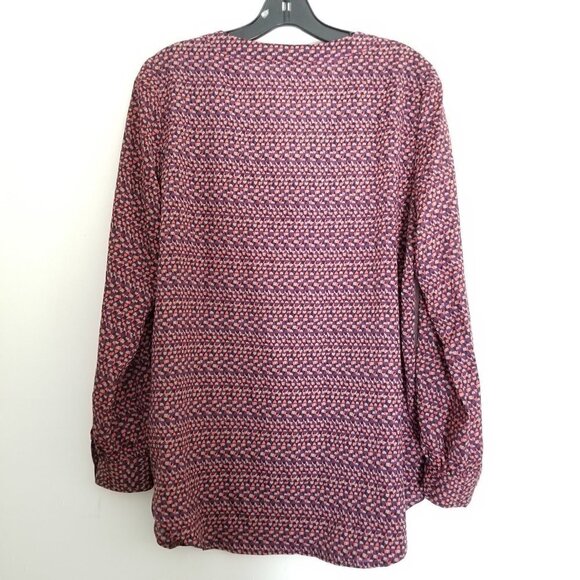 Collective Concepts Pea In The Pod Pattern Blouse - Picture 3 of 10